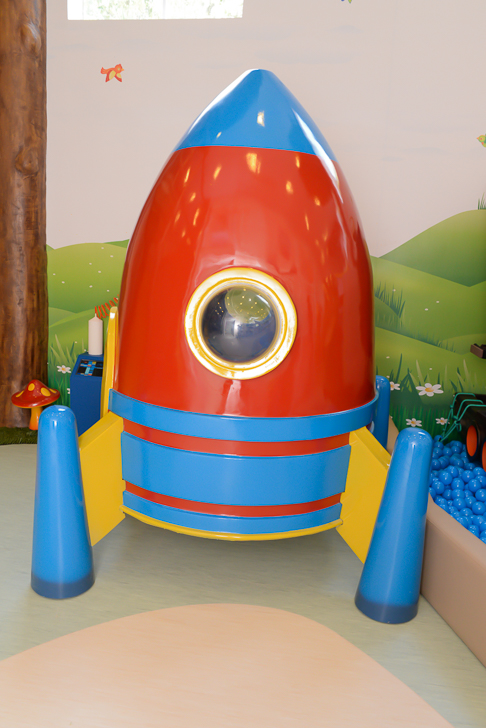 Foto do brinquedo foguete